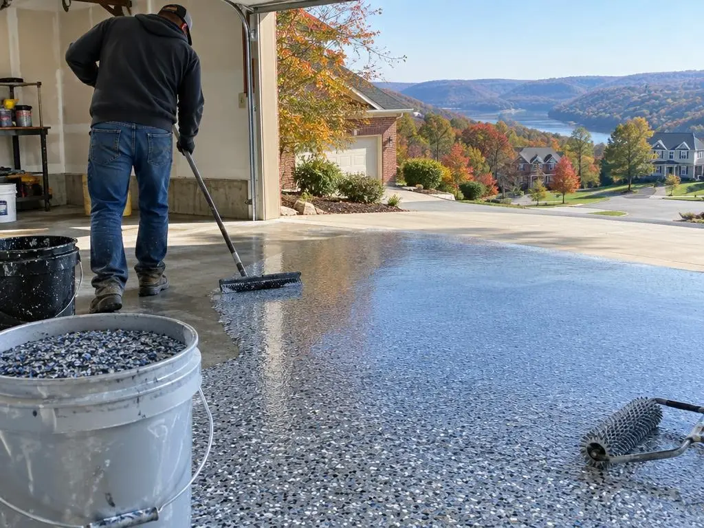 Flake Epoxy Floors in Pittsburgh, PA